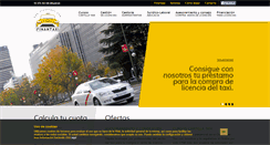 Desktop Screenshot of finantaxi.com